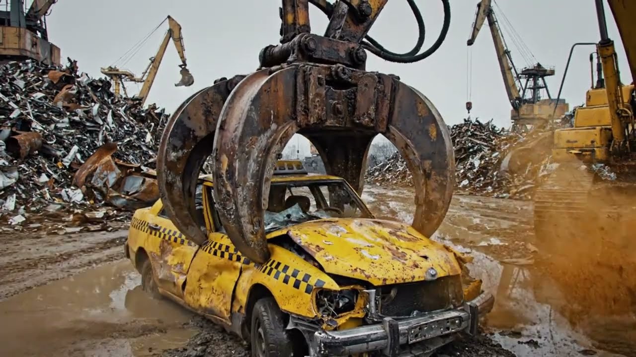 Magnet Arm Heavy Drop – Raw Scrap Yard Sound Experience