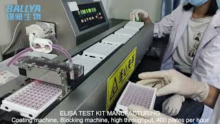 Elisa Test Kit Manufacturing Equipment-Coating Machine - Blocking Machine For Large Scale Production