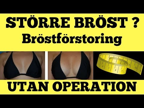 Video: Bröstförstoring utan operation