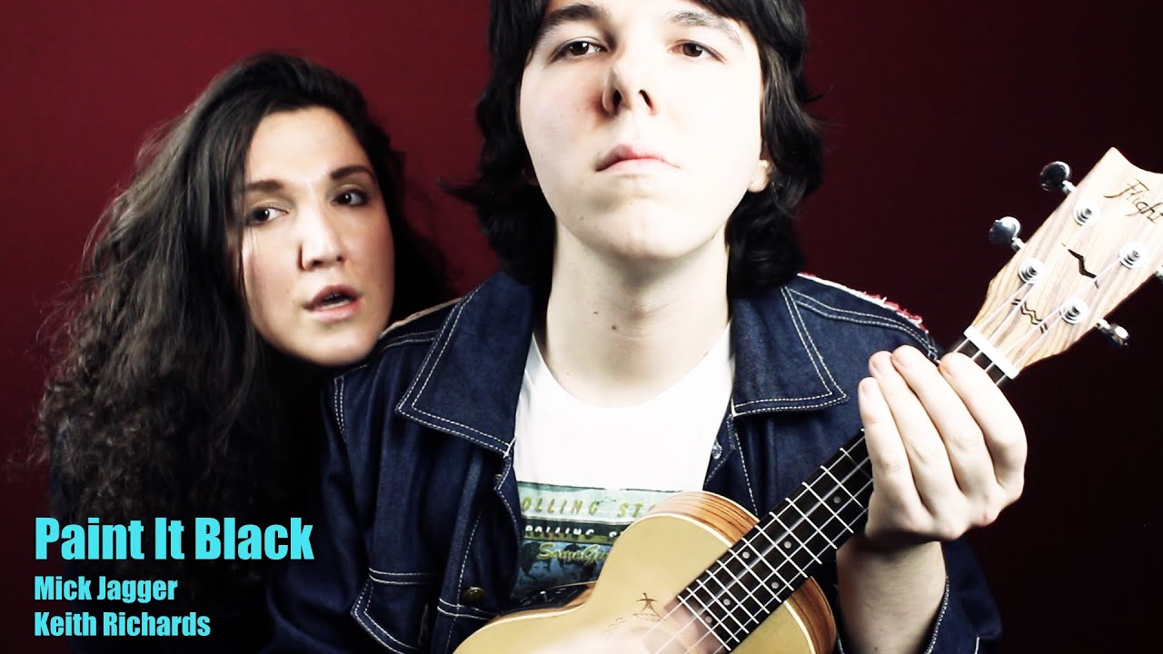 Paint It Black Ukulele Contralto Rolling Stones cover YouTube