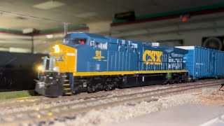 One Unit Wonder Csx Local On Golden East Railroad Layout