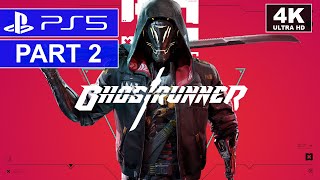 Ghostrunner | Level 2 | PS5 Story Walkthrough | [4K, HDR, 60FPS]