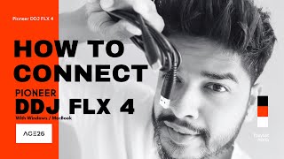HOW TO CONNECT PIONEER DDJ FLX 4 / DDJ 400 WITH YOUR LAPTOP AND SPEAKERS WITH SOFTWERE INSTALLATION