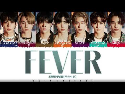 ENHYPEN  – 'FEVER' Lyrics [Color Coded_Han_Rom_Eng]