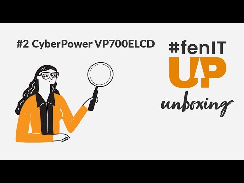 #fenITup - Unboxing CyberPower VP700ELCD - UPS z wyświetlaczem LCD