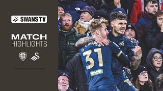 Leeds United v Swansea City | Highlights