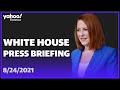 White House Press Secretary Jen Psaki holds a press briefing