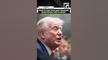 “I might speak to Russia, in all fairness…” Trump about sending Tomahawks missiles to Ukraine