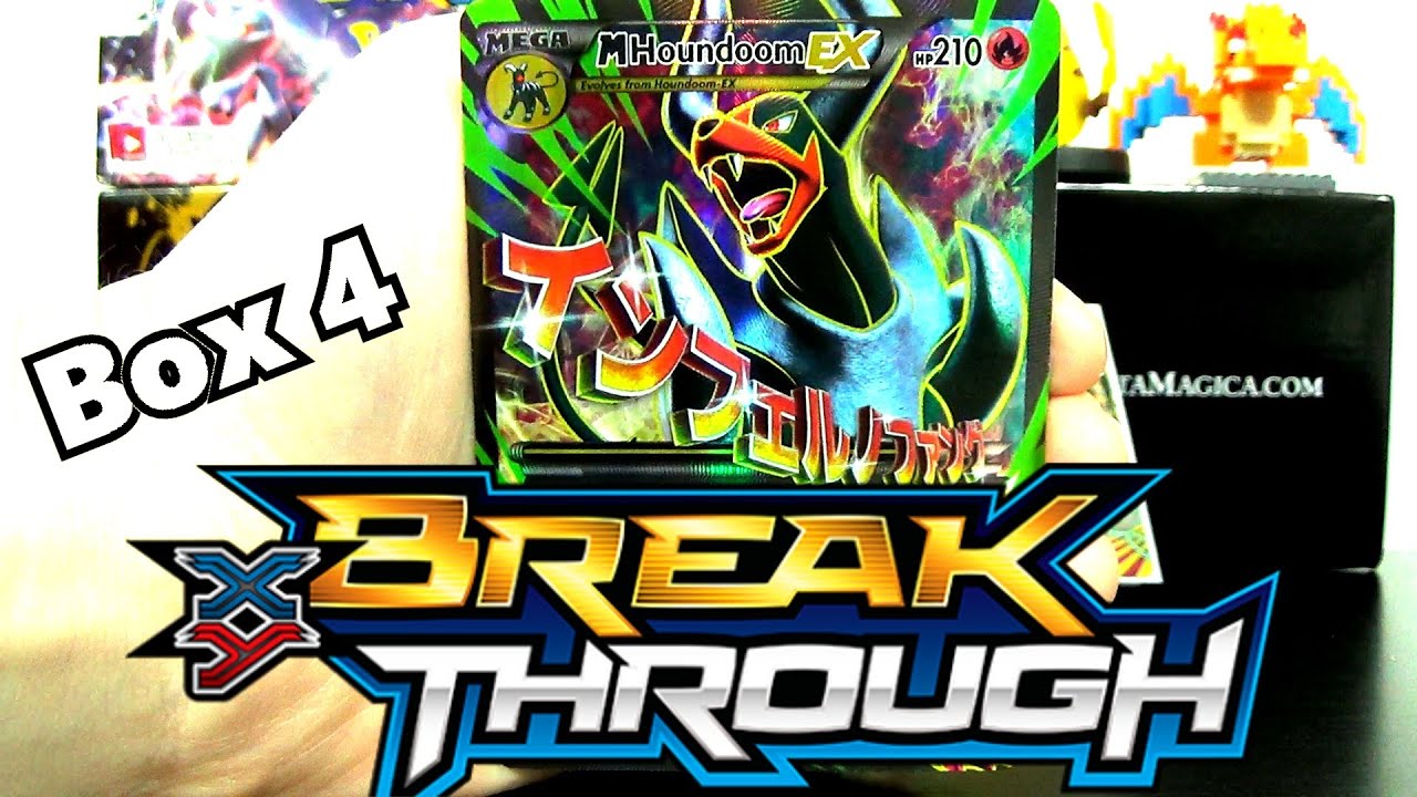 Opening 6 Pokemon XY BREAKthrough Booster Boxes! Box 4! (Pokemon Bingo ...