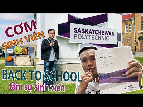 Những Ngày Đầu Tới Trường Saskatchewan Polytechnic | Tâm Sự Sinh Viên | Stella Regina Canada Vlog#20