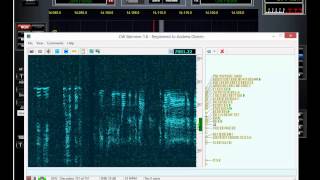 SDR IQ with CW Skimmer