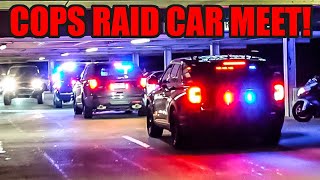 COPS RAID FAST AND FURIOUS STYLE GARAGE CAR MEET! (THE BOYS STILL SENT IT!)