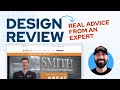 Web Design Review: My Honest Take on How to Improve this Website