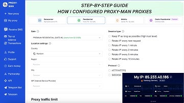 🔐 Proxy-Man Review: How to Buy Residential Proxies + Full Setup (Step-by-Step)