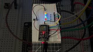 Control 3 LED Effects with 1 Button! 💡 #diy #esp32 #arduino #led