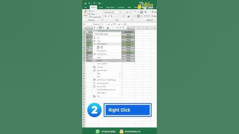 How to sort data by color in Excel?🙌 #exceltips #exceltricks #excel #sort #youtubeshorts