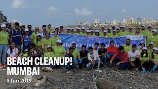 Beach Cleanup Mumbai - Rotaract Club Of Mumbai Bkc - Social Work
