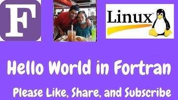 Hello World in Fortran
