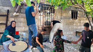 Family Upgrades Milad's Home & Heartfelt Farewell Before His Journey to Isfahan🫂
