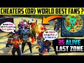 Cheaters ?😡 World Best Fan Meet Up In Free Fire| 😱35 Alive In Last Zone| Must Watch KD ARMY