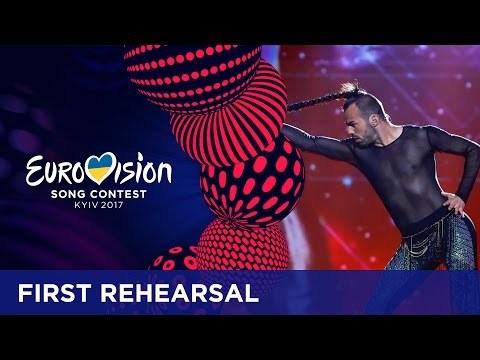 Slavko Kalezić - Space (Montenegro) First rehearsal in Kyiv