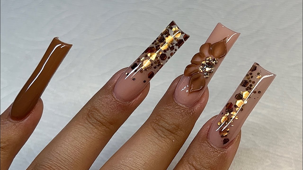 How To Create Simple 3D Acrylic Nail Art