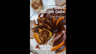 The BEST Marble Cake Recipe (German Marmorkuchen)