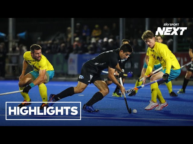 Men's Pro League Hockey - NZ Black Sticks v Australia Kookaburras