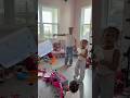 Dad catches daughters destroying there playroom #shorts
