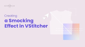Browzwear Help Center Tutorial: Creating a Smocking Effect in VStitcher