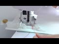 Uten Sewing Machine 2685A: How to sew one-step buttonholes
