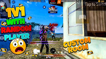 1v1 WITH RANDOM PLAYER || FREE FIRE CUSTOM ROOM || ONETAP HEADSHOT || #freefire #custom #onetap