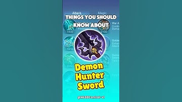 Things You Should Know About Demon Hunter Sword | MLBB Item Guide