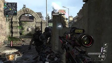 INSANE NO SCOPE TRIPLE HEADSHOT COLLAT!!!!! (Black Ops 2)