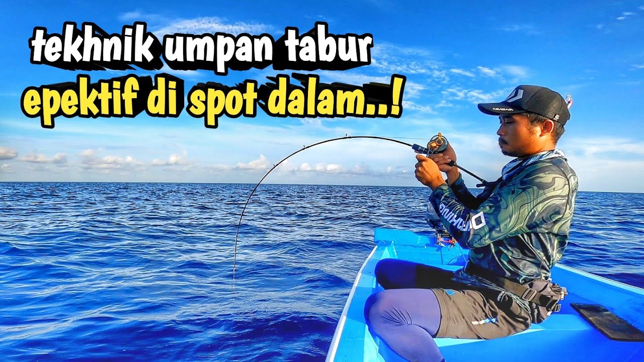 mancing dasaran di kedalaman 200 meter tarikan ikan ini bikin ketagihan