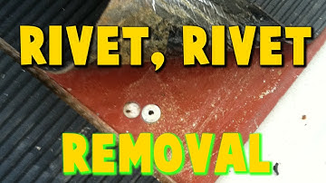 Cargo Van Rivet Removal - Pre Camper Van Build