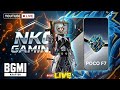 NKC GAMING BGMI Live Poco F7 120 fps