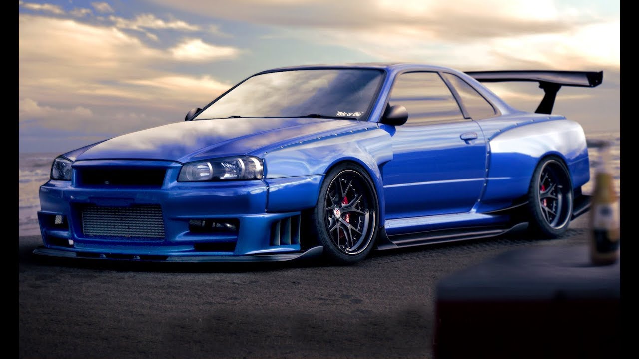 Nissan Skyline Gtr R34 Top Exhaust Sounds Youtube