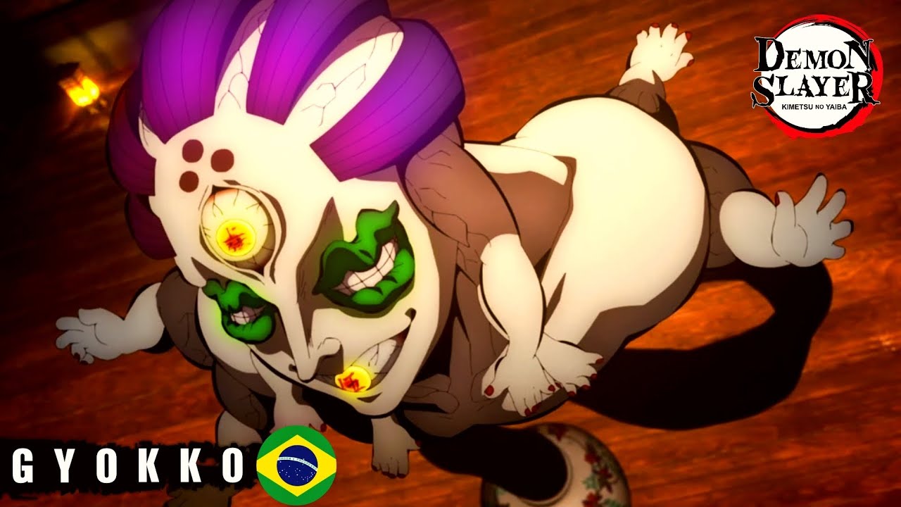 🇧🇷 o Haganezuka Derrotou o Gyokko  Demon Slayer 3 Temporada Dublado 