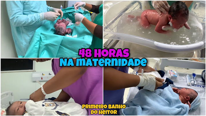48 horas na maternidade | Primeiro banho do bebê | VLOG | Tivemos alta | Pós parto