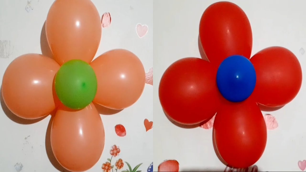 How To Stick Balloons on wall / how to stick balloons on ceiling / 3 ways  to stick balloon on wall. 