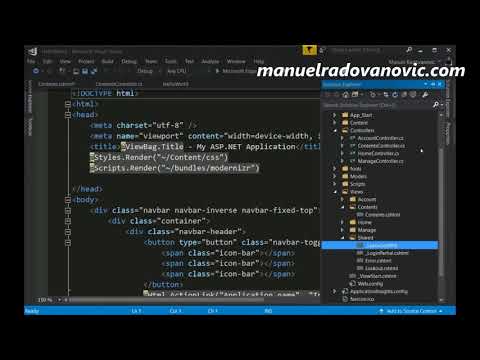 ASP .Net MVC - 1#. Hello World