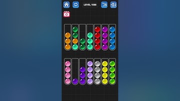 Ball Sort Puzzle by Guru Game: Levels 1066, 1067, 1068, 1069, 1070
