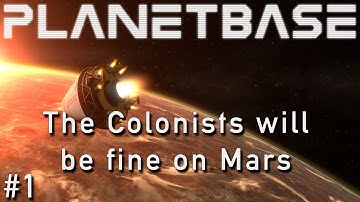 Starting up a new base in Planetbase