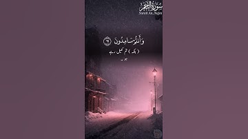 سورة النجم | بواسطة قاري أحمد احتشام (رسمي)| الأيات الأخيرة | #سورة #الله #قران #احمد #كتاب_الله #رب