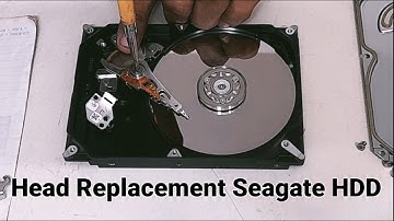 How to replace hard disk head ! Head Replacement ! Seagate !