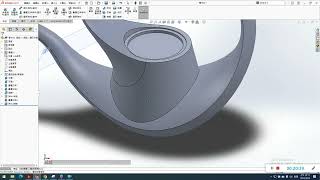 SOLIDWORKS 電腦輔助立體製圖丙級309-1壺身