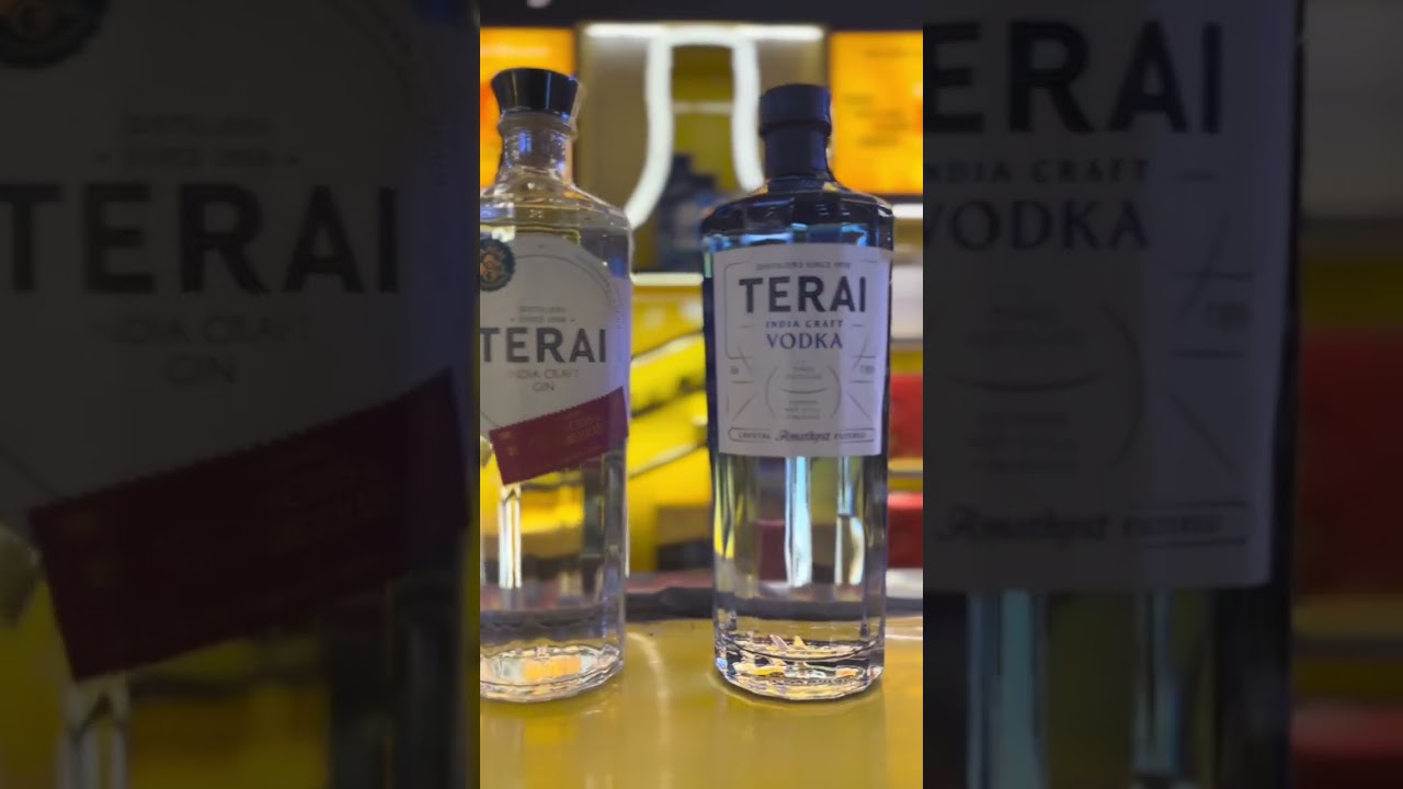 TERAI India Spirits 🍸✨ | Dry Gin, Craft Gin & Craft Vodka | Premium Indian Spirits 
