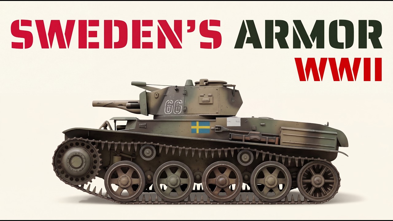 Sweden's WWII Tanks & Armored Vehicles – From Landsverk to Strv m