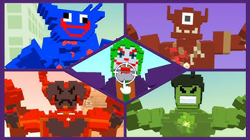 Block Craft Shooter 3D all bosses